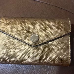 Gold Michael Kors wallet